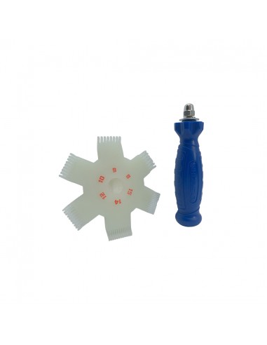 Peine Plastico 6 Lados