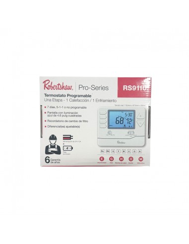 Caja Control Termostato Robertshaw...