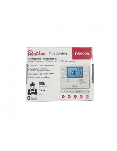 Caja Control Termostato Robertshaw...