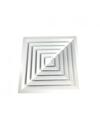 Difusor Aire 40 X 40 Cm Aluminio 5 Vías