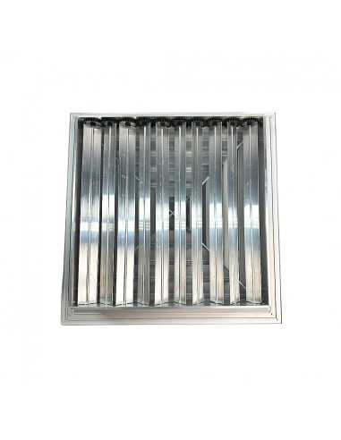 Difusor Aire 40 X 40 Cm Aluminio 5 Vías