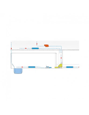 Ubicación Bomba Dreno Mini Aqua Aspen