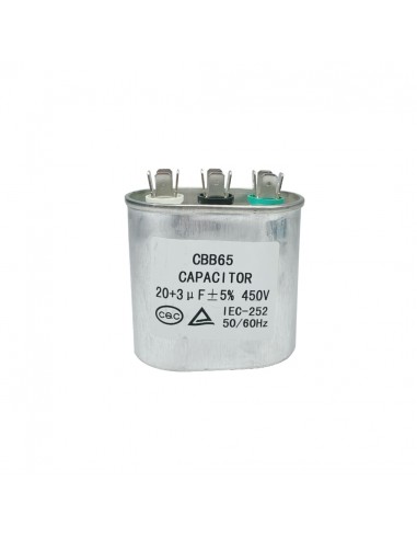 Capacitor 20+3Uf 450V